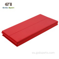 Tapete grande para gimnasio plegable rojo Workout